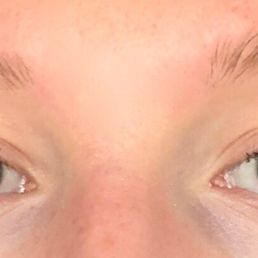 I came in with long/arched brows and left with short, thin, ragged eyebrows. They look completely uneven as well. Won't be returning ever.