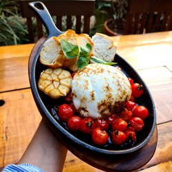 Figueira Restaurante - Burrata assada