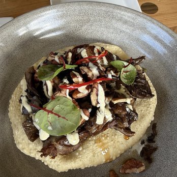 Indigenous Restaurant - Roasted mushrooms (appetizer) - New American Near Me - Sarasota, Florida