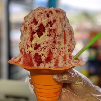 Rajah Dat Snack - Mehana - Snowcap Pineapple Li Hing Mui Shave Ice - Shaved Ice Near Me - Kapolei, Hawaii Rajah Dat Snack - Mehana - Snowcap Pineapple Li Hing Mui Shave Ice - Shaved Ice Near Me - Kapolei, Hawaii