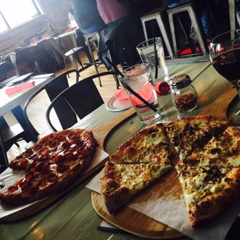 HomeSlyce - Canton - Pepperoni 10" & White Pizza with Garlic Herb Sauce - Pizza Near Me - Baltimore, Maryland HomeSlyce - Canton - Pepperoni 10" & White Pizza with Garlic Herb Sauce - Pizza Near Me - Baltimore, Maryland