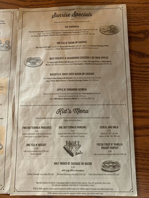 Menu photo 5 Cracker Barrel Old Country Store Greenville, AL Menu photo 5 Cracker Barrel Old Country Store Greenville, AL