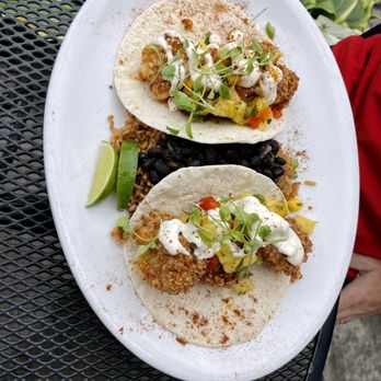 3 Squares Cafe - Shrimp Tacos - Breakfast & Brunch Near Me - Vergennes, Vermont