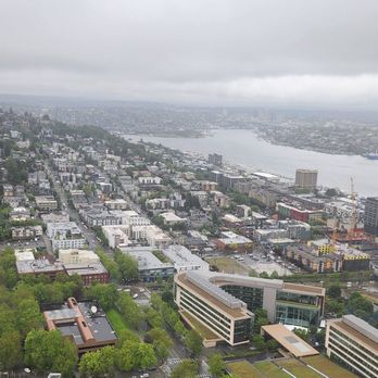 Space Needle - Although it was overcast, the views were amazing - Landmarks & Historical Buildings Near Me - Seattle, Washington