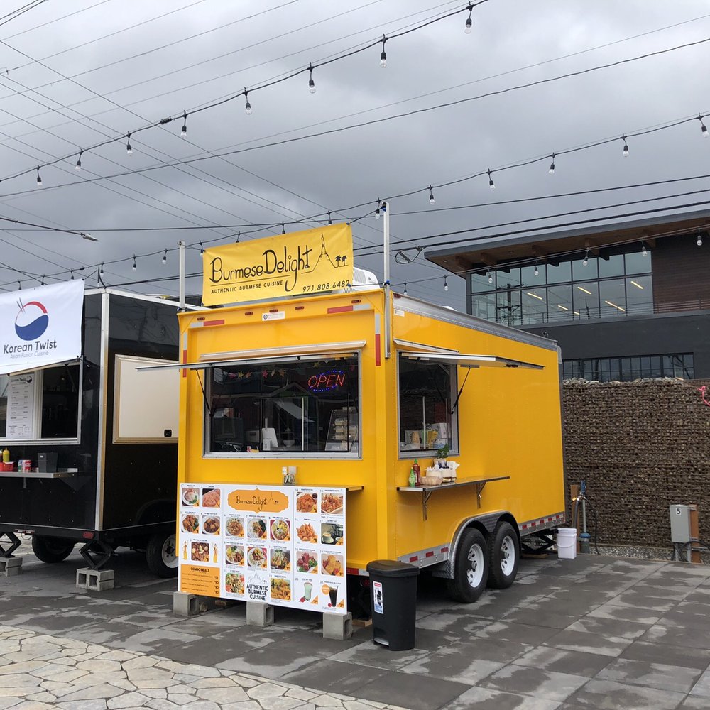 Burmese Delight - The outside - Food Trucks Near Me - Portland, Oregon