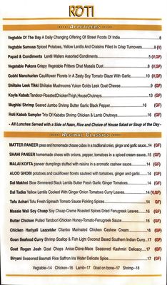 Menu photo 6 Roti Indian Kitchen Grand Rapids, MI