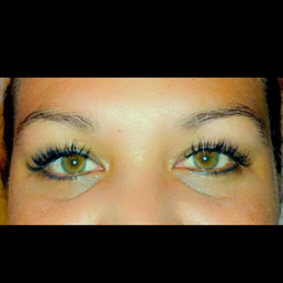 This is what my finished eyeliner looks like. I am so happy with my results. I just love it.