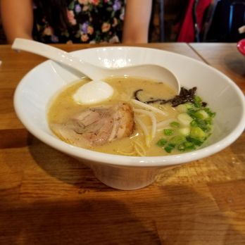 Ippudo Berkeley - Ramen with egg. Broth wasn't bad, not worth as much as I paid. - Ramen Near Me - Berkeley, California