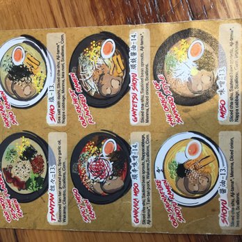 Ganko Ittetsu Ramen - Menu - Ramen Near Me - Brookline, Massachusetts