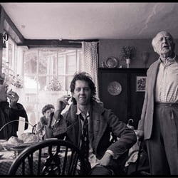 Cox and Robinson - "Call the police, Mabs. We'll keep them here until they arrive." (Inside Cox & Robinson during filming of "Withnail & I".)