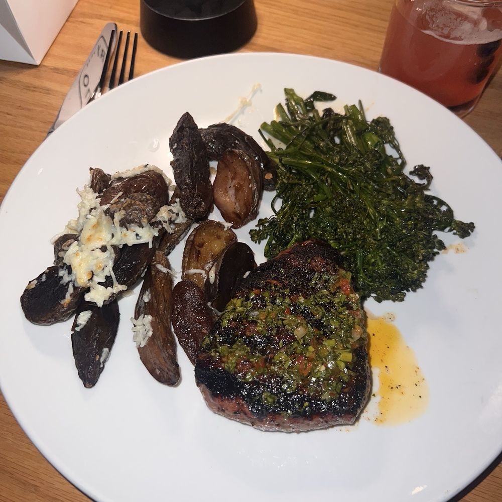9 Mile Station - Filet with chimichurri - Cocktail Bars Near Me - Atlanta, Georgia 9 Mile Station - Filet with chimichurri - Cocktail Bars Near Me - Atlanta, Georgia