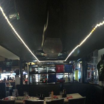 Garage Grill - Panorama view of the main service area - New American Near Me - Draper, Utah Garage Grill - Panorama view of the main service area - New American Near Me - Draper, Utah