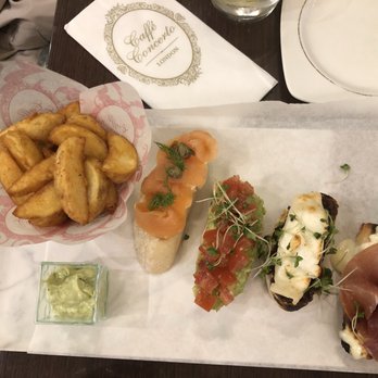 Caffé Concerto - Mixed toasts & Fries - Italian Near Me - London, XGL Caffé Concerto - Mixed toasts & Fries - Italian Near Me - London, XGL
