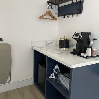 Blufftop Inn & Suites - By the entrance. Nice little coffee area. Also random spot to have a "closet" but limited space and it was just fine. - Hotels Near Me - Morro Bay, California