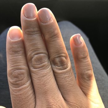 Nail Trendz - Chipped gel mani - Nail Salons Near Me - Palmdale, California