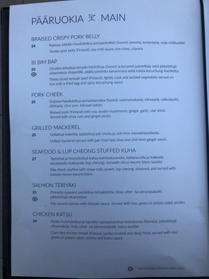 Menu photo 1 Hoku Helsinki, 18