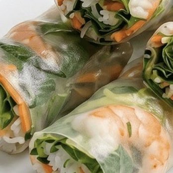 Ono Thai - Shrimp and mint summer rolls - Thai Near Me - Ewa Beach, Hawaii Ono Thai - Shrimp and mint summer rolls - Thai Near Me - Ewa Beach, Hawaii