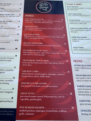 Menu photo 1 Olde Silver Tavern Englishtown, NJ