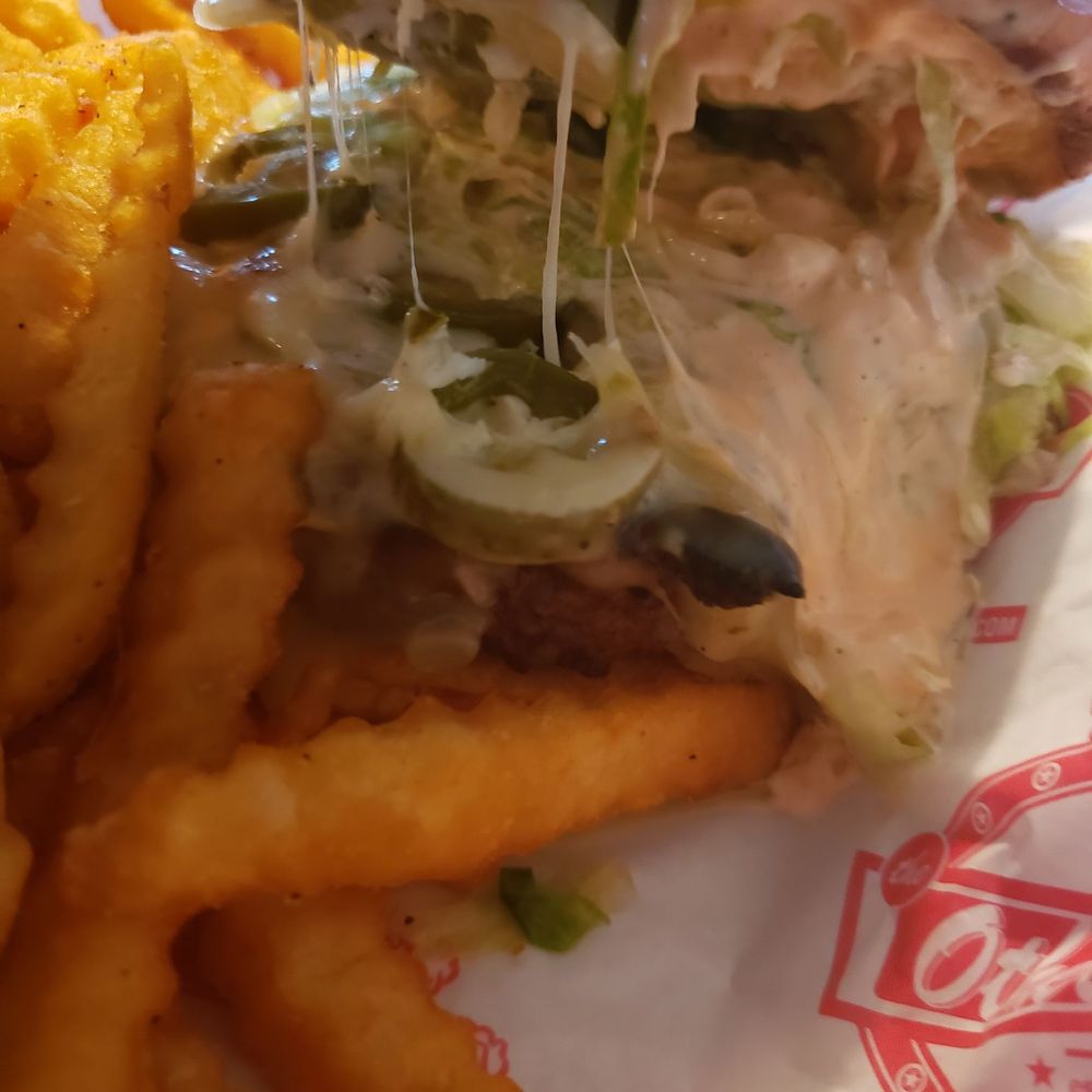 The Other Place - Shawnee - Up close pic of the cheesy goodness and jalapenos of the firehouse - Pizza Near Me - Shawnee, Kansas The Other Place - Shawnee - Up close pic of the cheesy goodness and jalapenos of the firehouse - Pizza Near Me - Shawnee, Kansas