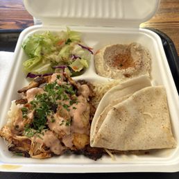 Chicken Shawarma Plate
