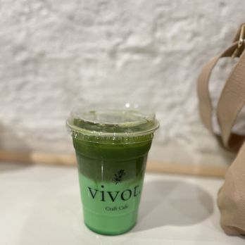Vivot Craft Cafe - Pandan Matcha - Bubble Tea Near Me - Fullerton, California Vivot Craft Cafe - Pandan Matcha - Bubble Tea Near Me - Fullerton, California