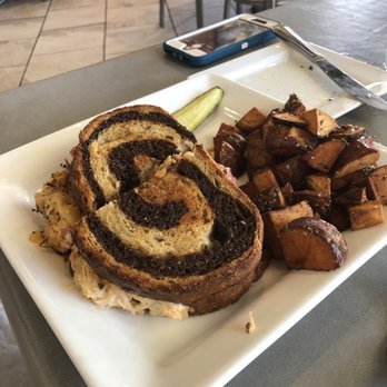 Evergreen Eatery - Rueben with roasted potatoes - Breakfast & Brunch Near Me - Rochester, Indiana