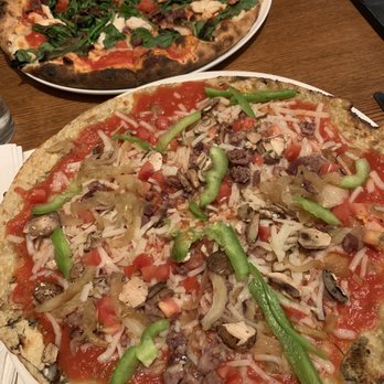 Fat Olives - GF crust and vegan cheese on Farmers pizza - Pizza Near Me - Flagstaff, Arizona Fat Olives - GF crust and vegan cheese on Farmers pizza - Pizza Near Me - Flagstaff, Arizona