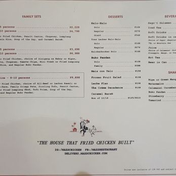 Max's Restaurant - Menu - Breakfast & Brunch Near Me - Makati, NCR