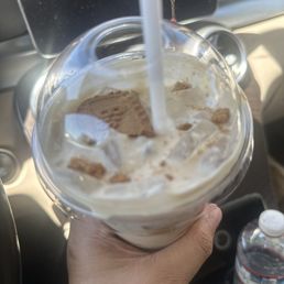 Iced Biscoff Latte Iced Biscoff Latte