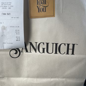 Sanguich - Not the cheapest sandwich in town. - Cuban Near Me - Miami, Florida