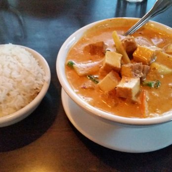 Thai Basil - Red Curry tofu! It's. Soooooo good! - Thai Near Me - Tempe, Arizona