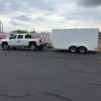 Bradley Lawn Care - a truck pulling a trailer - Lawn Services Near Me - Spokane, Washington Bradley Lawn Care - a truck pulling a trailer - Lawn Services Near Me - Spokane, Washington