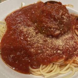 Valenti’s - Half portion of spaghetti & meatballs