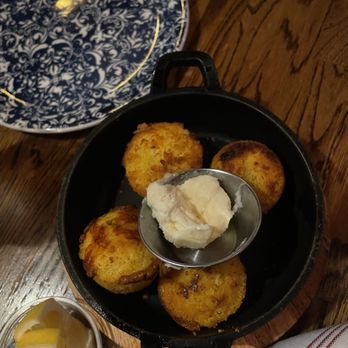 South Kitchen + Bar - Jalapeño Cheddar Cornbread Muffins - Cocktail Bars Near Me - Athens, Georgia
