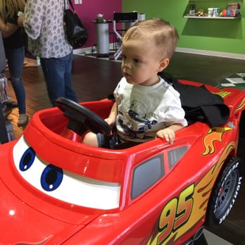 Sharkey's Cuts for Kids - Looking spiffy with Lightening MCQueen! - Hair Salons Near Me - Gilbert, Arizona