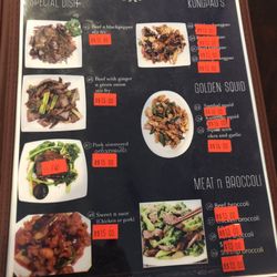 Khambawi Restaurant - Menu