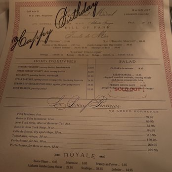 Marcel - Menu - Steakhouses Near Me - Atlanta, Georgia Marcel - Menu - Steakhouses Near Me - Atlanta, Georgia