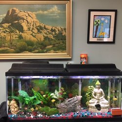 NM PCMD - A fish tank for more relaxed environment.