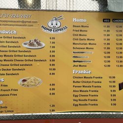 Momo Express - Menu