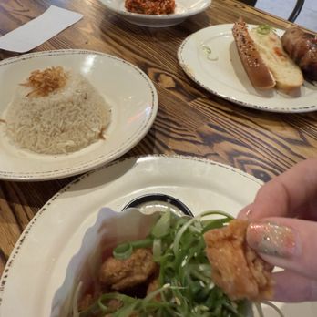 The Market at Malcolm Yards - Popcorn chicken with a side of jasmine rice. Mix them together. - Food Court Near Me - Minneapolis, Minnesota The Market at Malcolm Yards - Popcorn chicken with a side of jasmine rice. Mix them together. - Food Court Near Me - Minneapolis, Minnesota