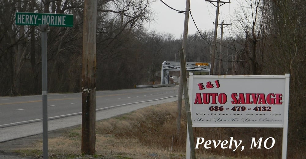 E & J AUTO SALVAGE Updated August 2024 1252 Herky Horine Rd, Pevely, Missouri Auto Glass
