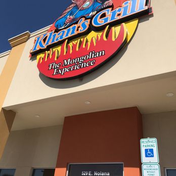 Khan's Grill - the entrance to the restaurant - Barbeque Near Me - McAllen, Texas