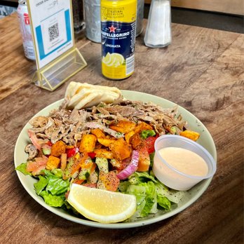 Mediterranean Kitchen - Fattoush Salad - Mediterranean Near Me - Burlingame, California
