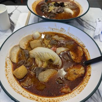 MalaTown - Original Beef Bone Broth (Medium Spicy) | IG & TikTok @territheplatypus.eatz - Chinese Near Me - New York, New York