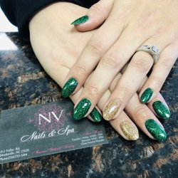 NV Nails & Spa - Happy St. Patty's Day!! SNS Dipping powder