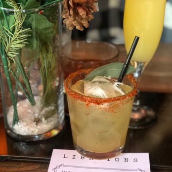 Bosscat Kitchen & Libations - Pineapple sage Elixer $12 - New American Near Me - Irvine, California