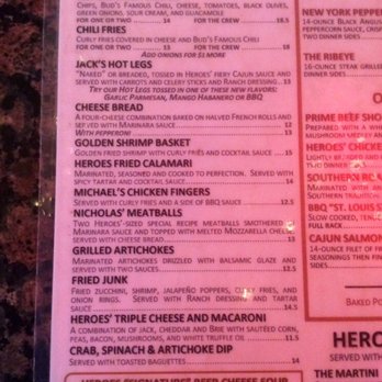Heroes - Apps Menu - American Near Me - Riverside, California