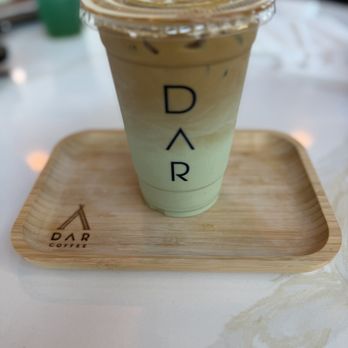Dar Coffee - Iced Pistachio Latte - Desserts Near Me - Frisco, Texas Dar Coffee - Iced Pistachio Latte - Desserts Near Me - Frisco, Texas
