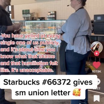 Starbucks - Please fire this pitiful woman. - Coffee & Tea Near Me - Denison, Texas Starbucks - Please fire this pitiful woman. - Coffee & Tea Near Me - Denison, Texas