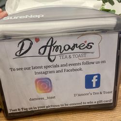D’Amores Tea & Toast